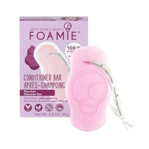 Foamie Hair Conditioner Bar for Damaged Hair, Plastic Free, 2.8oz/80g